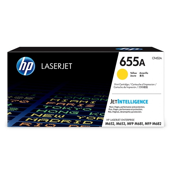 HP 655A (CF452A) toner (d'origine) - jaune CF452A 055162 - 1