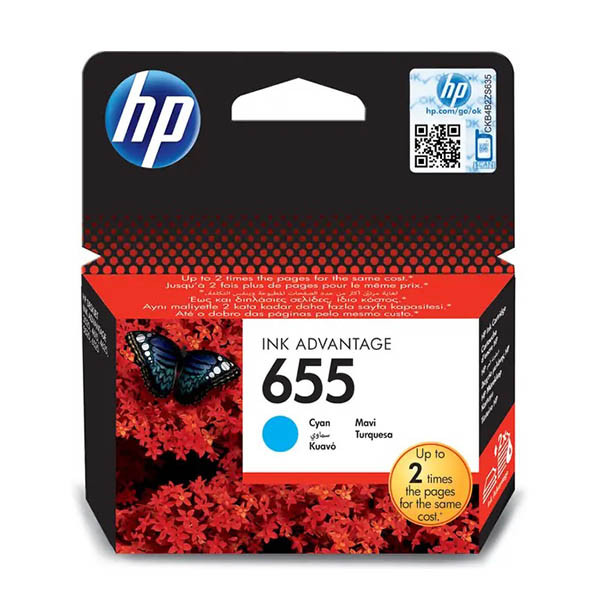 HP 655 (CZ110AE) inktcartridge cyaan (origineel) **POLAND ONLY** 044218 - 1