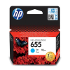 HP 655 (CZ110AE) inktcartridge cyaan (origineel) **POLAND ONLY** 044218