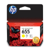 HP 655 (CZ112AE) cartouche d&#039;encre (d&#039;origine) - jaune 044222