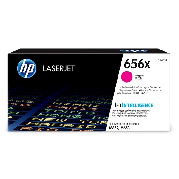 HP 656x (CF463X) toner haute capacité (d'origine) - magenta CF463X 055172 - 1