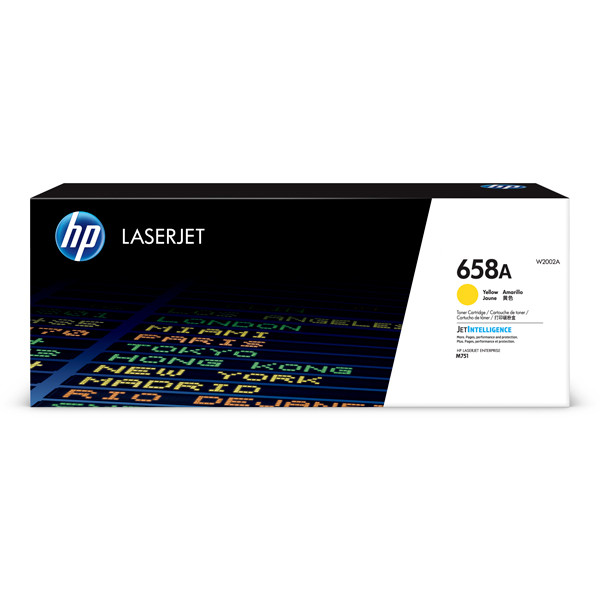 HP 658A (W2002A) toner (d'origine) - jaune W2002A 055404 - 1