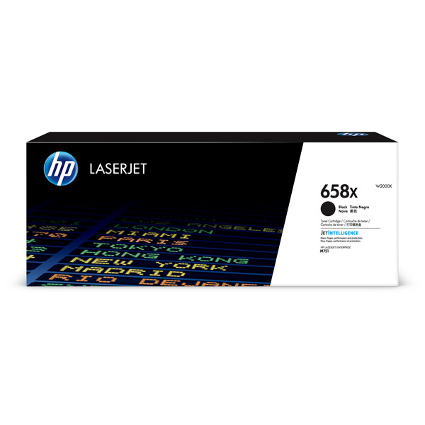 HP 658X (W2000X) toner haute capacité (d'origine) - noir W2000X 055400 - 1