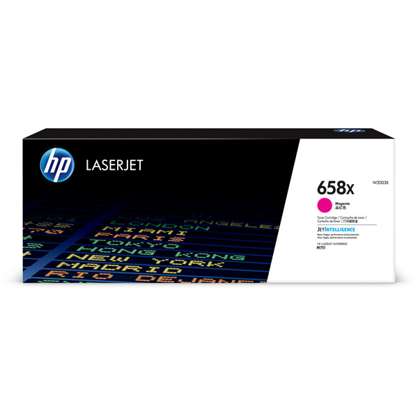 HP 658X (W2003X) toner haute capacité (d'origine) - magenta W2003X 055412 - 1