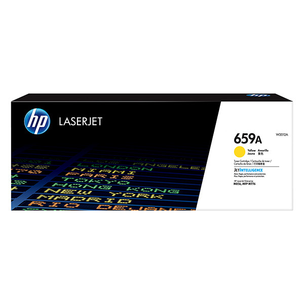 HP 659A (W2012A) toner (d'origine) - jaune W2012A 055478 - 1