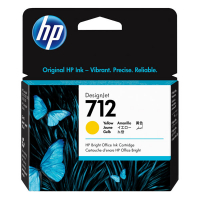 HP 712 (3ED69A) cartouche d'encre (d'origine) - jaune 3ED69A 093112