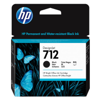 HP 712 (3ED71A) cartouche d'encre haute capacité (d'origine) - noir 3ED71A 093114