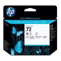 HP 72 (C9380A) tête d'impression grise et noire photo (d'origine) C9380A 030902