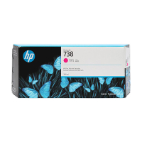 HP 738 (676M7A) cartouche d'encre haute capacité (d'origine) - magenta 676M7A 093290