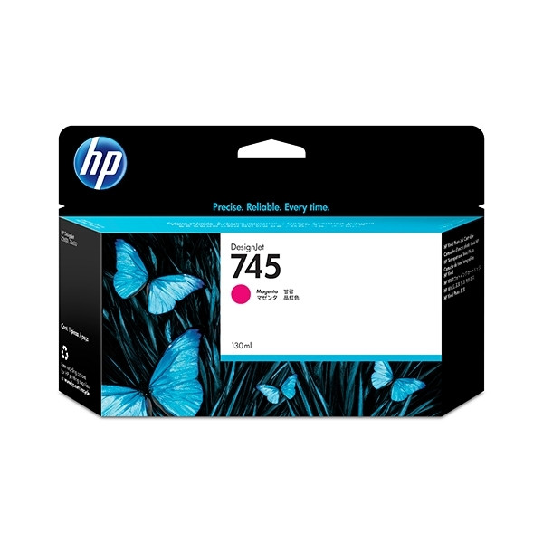 HP 745 (F9J95A) cartouche d'encre magenta (d'origine) F9J95A 055086 - 1