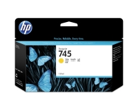 HP 745 (de F9J96A) cartouche d'encre jaune (d'origine) F9J96A 055084