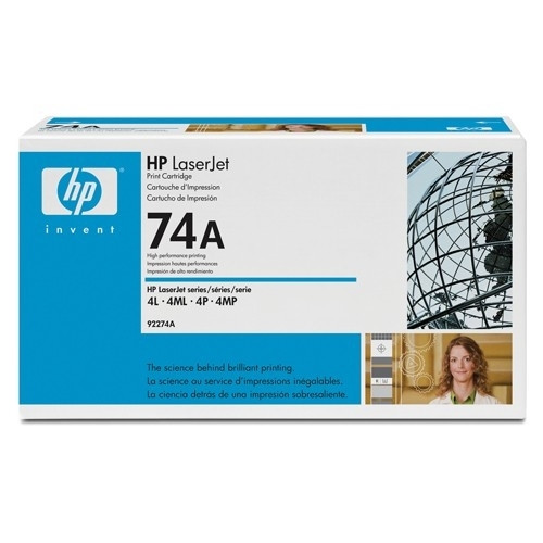 HP 74A (92274A / EP-P) toner (d'origine) - noir 92274A 032042 - 1