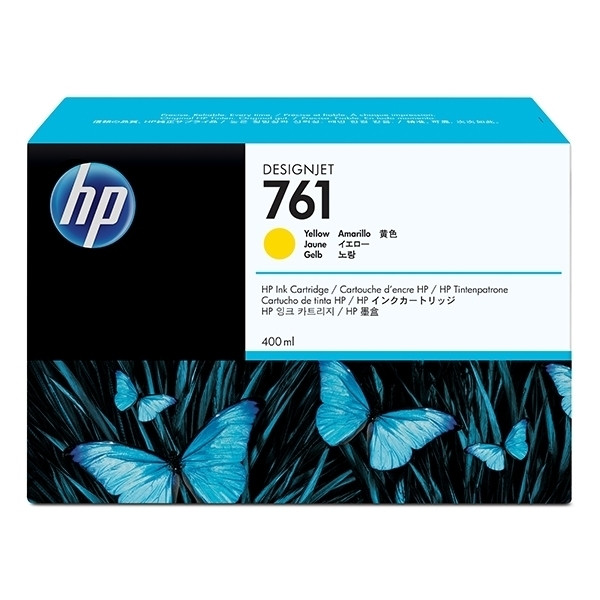 HP 761 (CM992A) cartouche d'encre (d'origine) - jaune CM992A 044062 - 1