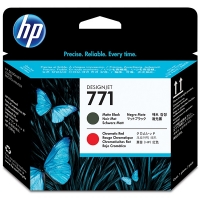 HP 771 (CE017A) tête d'impression - noir et rouge chromatique (d'origine) CE017A 044096