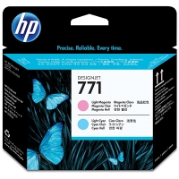 HP 771 (CE019A) tête d'impression - magenta clair et cyan clair (d'origine) CE019A 044100