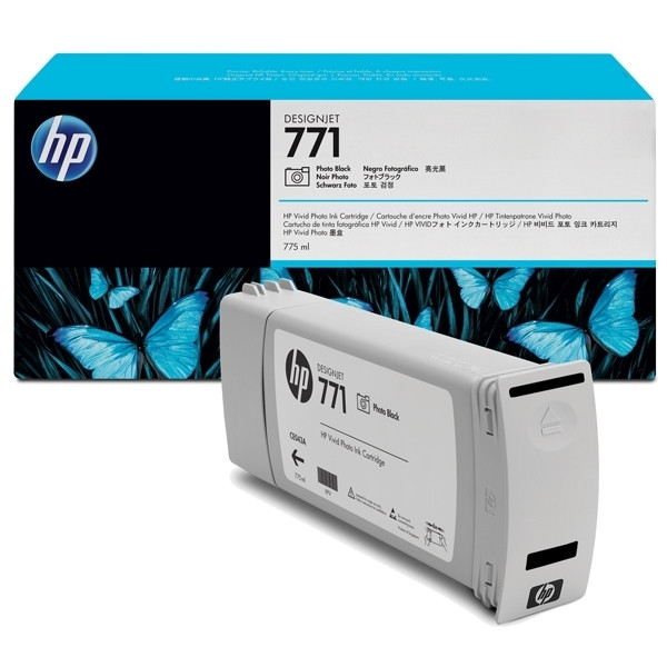 HP 771 (CE043A) cartouche photo d'encre - noir (d'origine) CE043A 044090 - 1