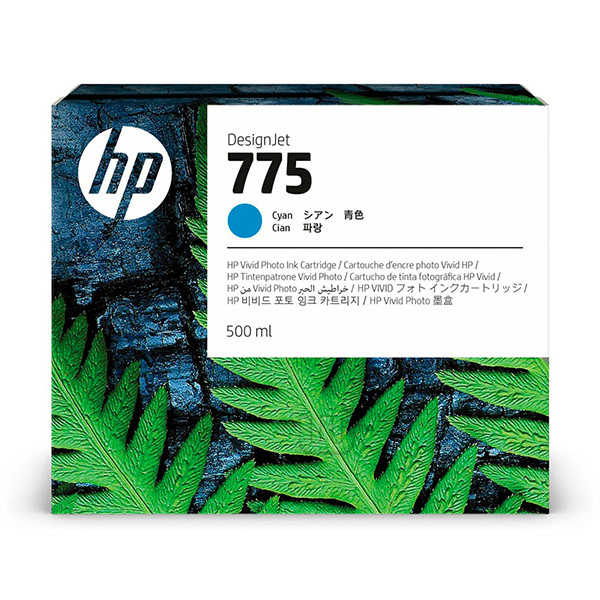 HP 775 (1XB17A) cartouche d'encre (d'origine) - cyan 1XB17A 093296 - 1