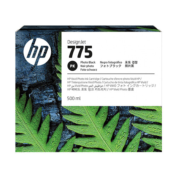 HP 775 (1XB21A) cartouche d'encre (d'origine) - noir photo 1XB21A 093304 - 1