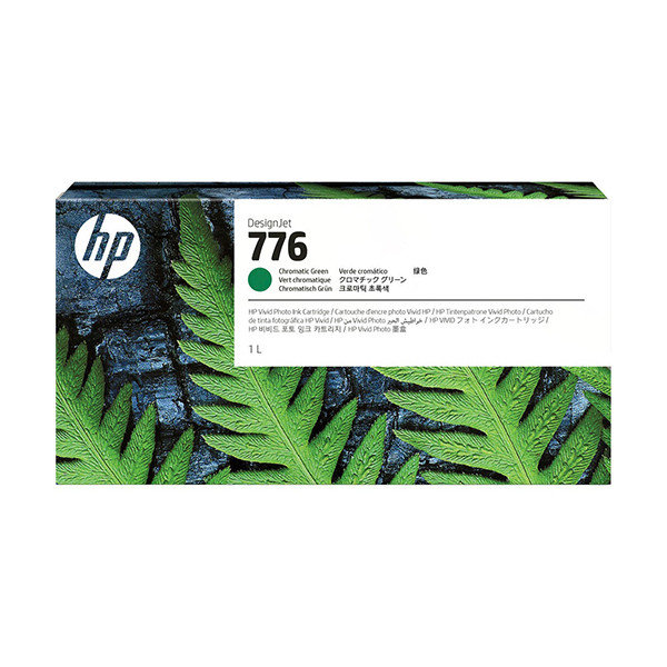 HP 776 (1XB03A) cartouche d'encre (d'origine) - vert chromatique 1XB03A 093254 - 1