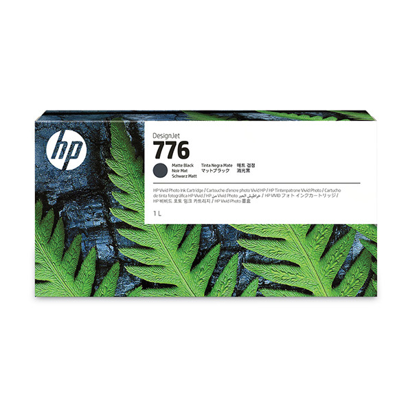 HP 776 (1XB12A) cartouche d'encre (d'origine) - noir mat 1XB12A 093272 - 1