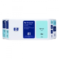 HP 81 (C4994A) pack avantageux cartouche d'encre cyan clair (d'origine) 031545 HP 81 (C4994A) pack avantageux cartouche d'encre cyan clair (d'origine) 031545