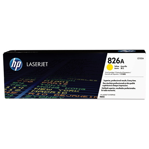 HP 826 (CF312A) toner (d'origine) - jaune CF312A 054728 - 1