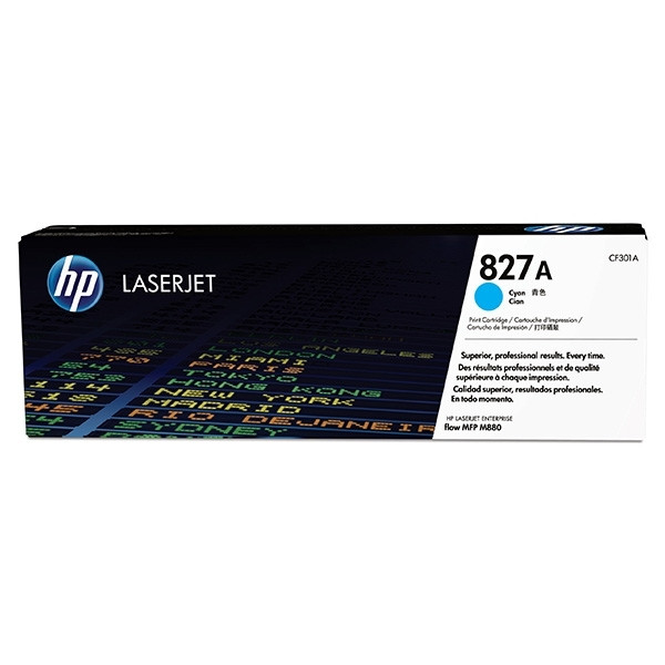 HP 827A (CF301A) toner (d'origine) - cyan CF301A 054734 - 1