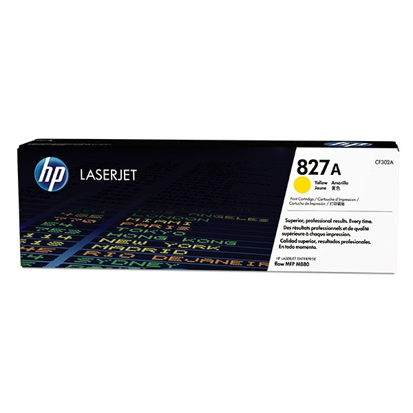 HP 827A (CF302A) toner (d'origine) - jaune CF302A 054736 - 1