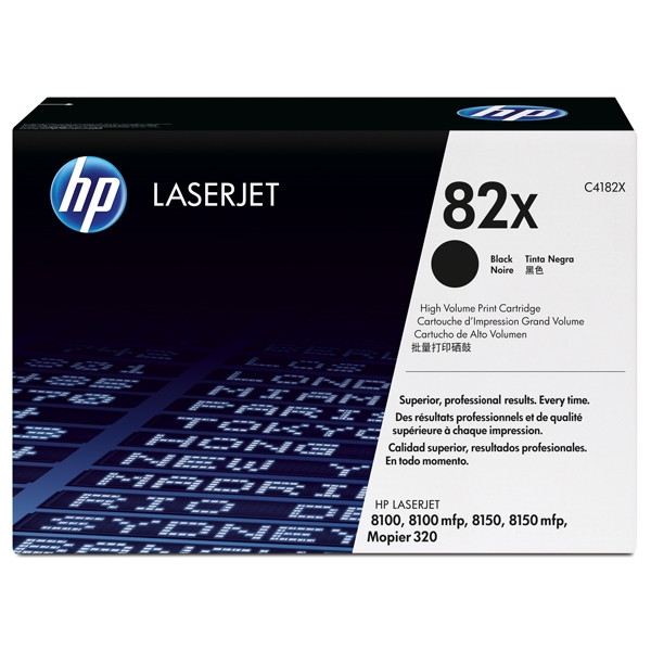 HP 82X (C4182X / EP-72) toner (d'origine) - noir C4182X 032152 - 1