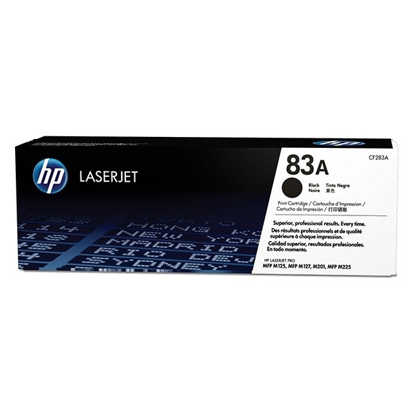 HP 83A (CF283A) toner (d'origine) - noir CF283A 054758 - 1