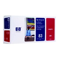 HP 83 (C4962A) tête d'impression magenta UV avec nettoyant pour tête d'impression (d'origine) C4962A 031640