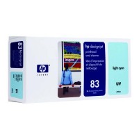HP 83 (C4964A) tête d'impression cyan clair UV avec nettoyant pour tête d'impression (d'origine) C4964A 031660
