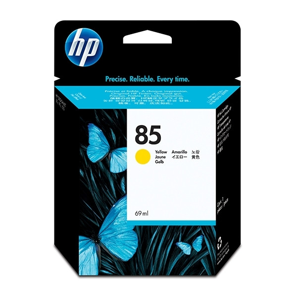 HP 85 (C9427A) cartouche d'encre (d'origine) - jaune C9427A 031710 - 1