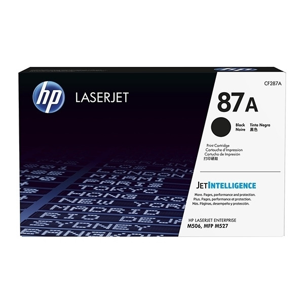 HP 87A (CF287A) toner (d'origine) - noir CF287A 054880 - 1