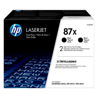 HP 87X (CF287XD) haute capacité duopack (d'origine) - noir CF287XD 054269