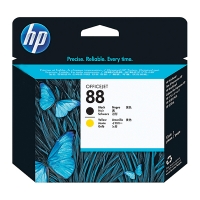 HP 88 (C9381A) tête d'impression noire et jaune (d'origine) C9381A 030780