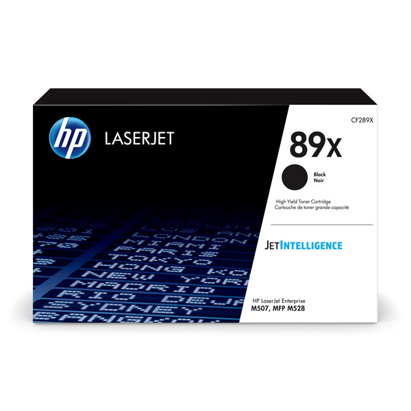 HP 89X (CF289X) toner haute capacité (d'origine) - noir CF289X 055394 - 1