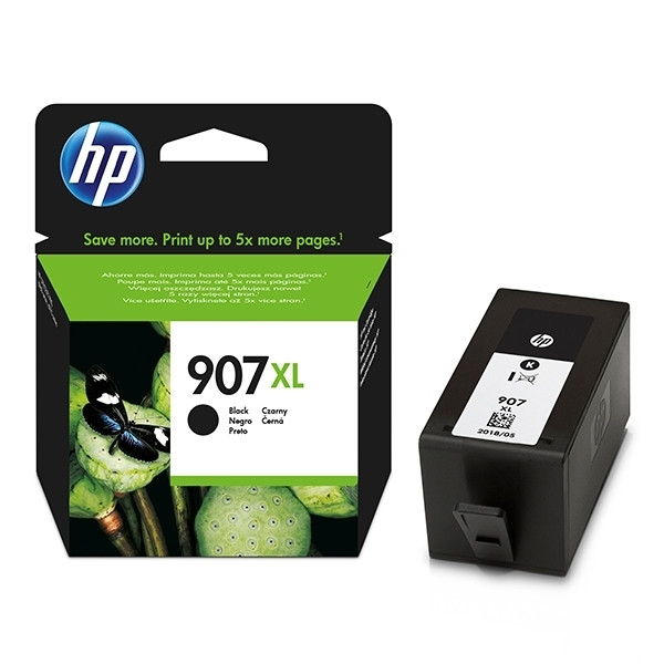 HP 907XL (T6M19AE) cartouche d'encre exta haute capacité (d'origine) - noir T6M19AE 044584 - 1