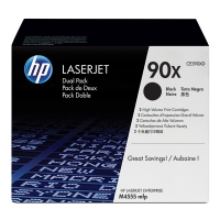 HP 90X (CE390XD) Pack double de toner haute capacité (d'origine) - noir CE390XD 054122