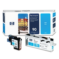 HP 90 (C5055A) tête d'impression et nettoyeur de tête d'impression cyan (d'origine) C5055A 030605