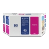 HP 90 (C5080A) cartouche pack avantageux d'encre magenta (d'origine)