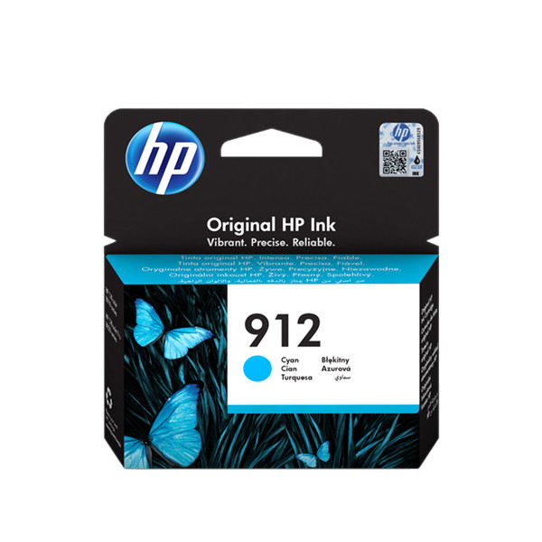 HP 912 (3YL77AE) cartouche d'encre (d'origine) - cyan 3YL77AE 055416 - 1