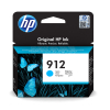 HP 912 (3YL77AE) cartouche d&#039;encre (d&#039;origine) - cyan 3YL77AE 055416