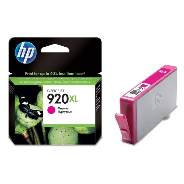 HP 920XL (CD973AE) cartouche d'encre haute capacité (d'origine) - magenta CD973AE 044020 - 1