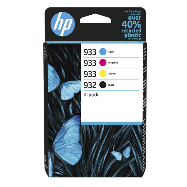 HP 933/932 (6ZC71AE) multipack noir/cyan/magenta/jaune (d'origine) 6ZC71AE 044712 - 1