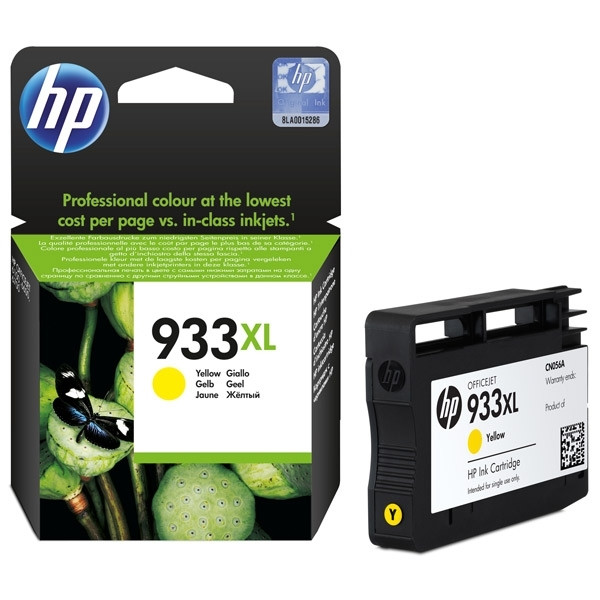 HP 933XL (CN056AE) cartouche d'encre haute capacité (d'origine) - jaune CN056AE 044152 - 1