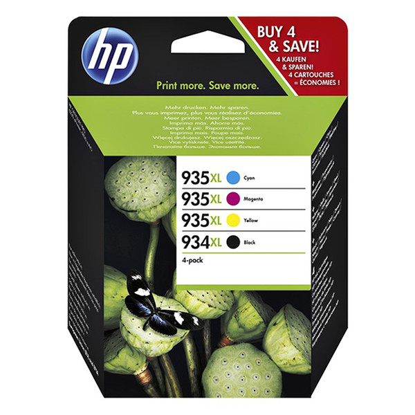 HP 934XL/HP 935XL multipack noir/cyan/magenta/jaune (d'origine) X4E14AE 055274 - 1