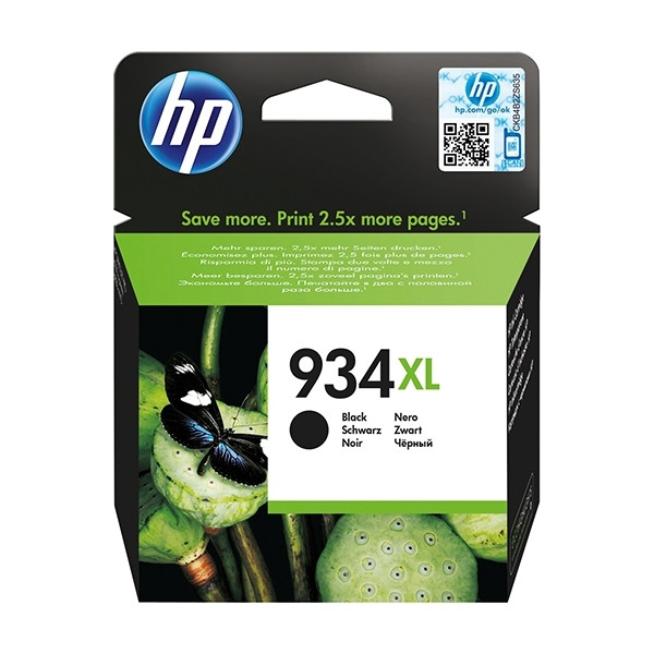 HP 934XL (C2P23AE) cartouche d'encre haute capacité (d'origine) - noir C2P23AE 044382 - 1