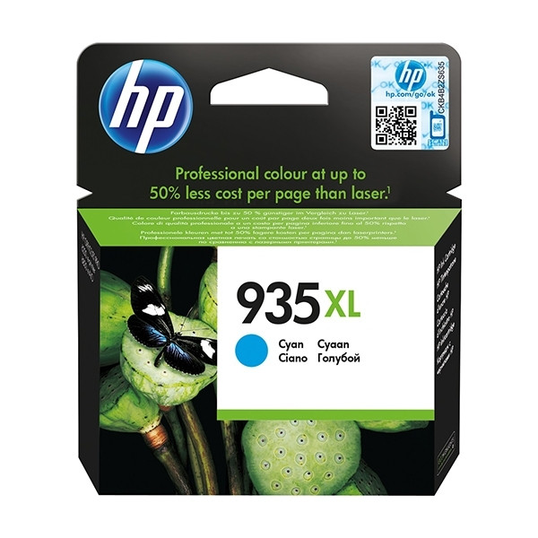 HP 935XL (C2P24AE) cartouche d'encre cyan haute capacité (d'origine) C2P24AE 044386 - 1