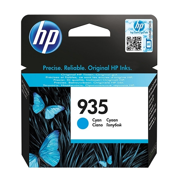 HP 935 (C2P20AE) cartouche d'encre (d'origine) - cyan C2P20AE 044384 - 1